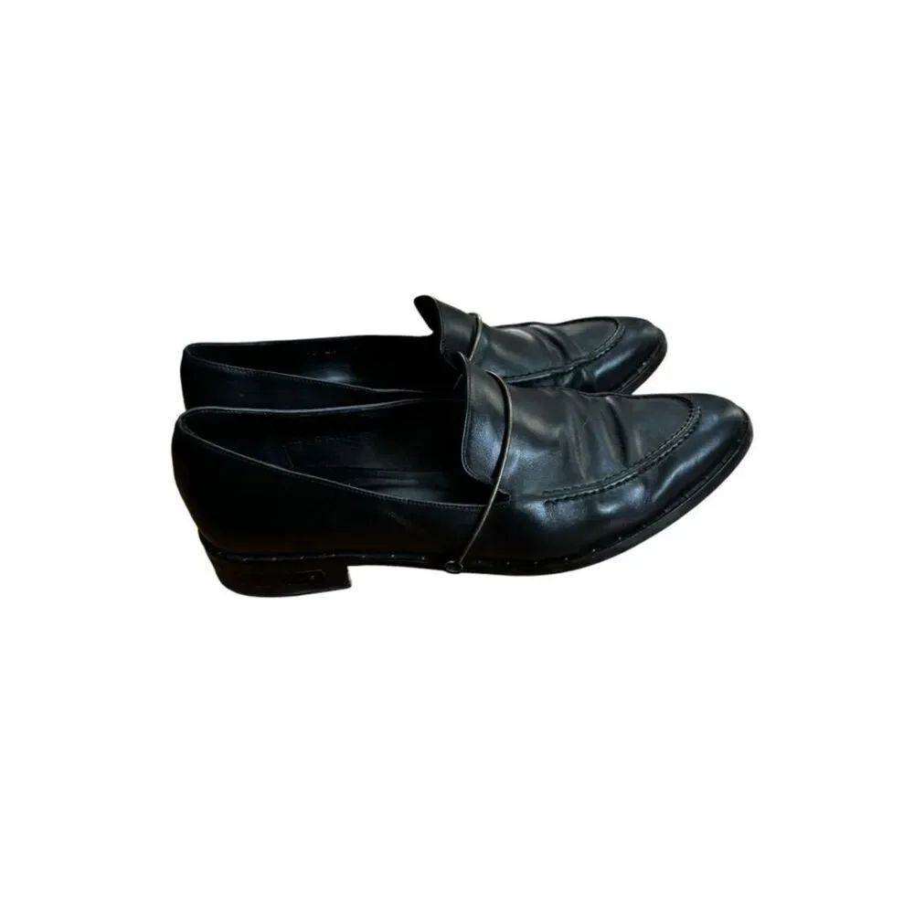 Freda Salvador Women's Light Halo Loafer Flats in black 9.5